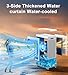 AKIRES 6000CFM Large Swamp Cooler with 13.5-Gal Water Tank,3-IN-1 Evaporative Air Cooler with Remote Control,4 Ice Packs,12H Timer, Evaporative Cooler for Indoor,Outdoor,Garage Use(47IN)