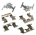ACDelco 18K428X Professional Front Disc Brake Caliper Hardware Kit with Clips and Brackets