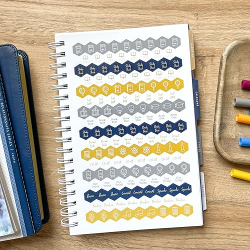 Planificateur d'école à domicile pour lycée format A4