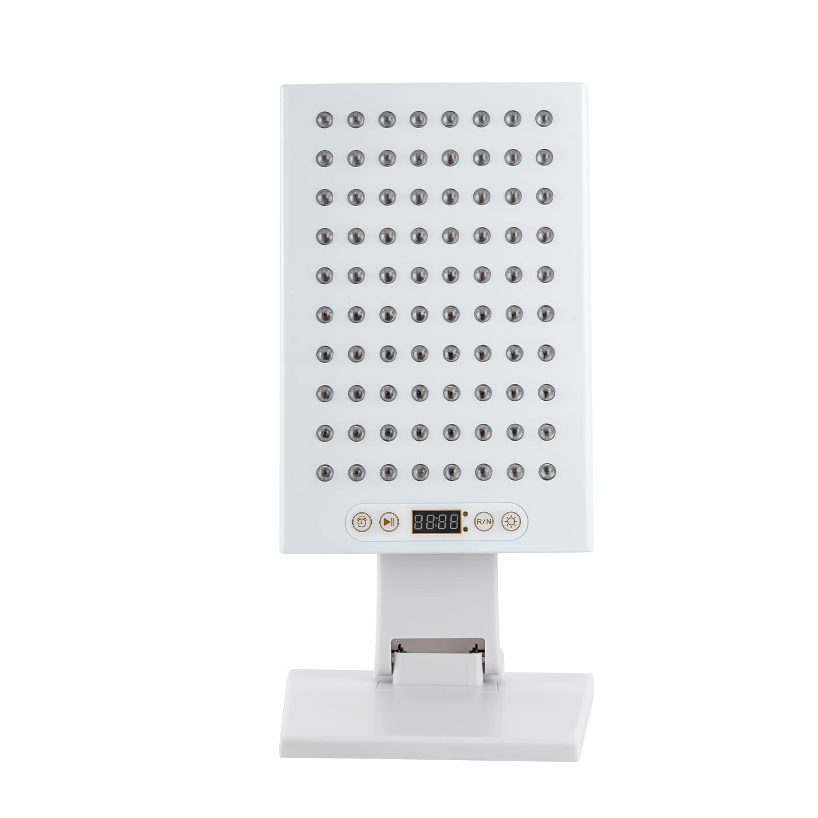 Czerwona lampa grzewcza na podczerwień, czerwone światło bliskiej podczerwieni, z 80 diodami LED Dual Chip LED bliskiej podczerwieni, do ciała, do biura, sypialni, salonu piękności, 20 x 3 x 30 cm
