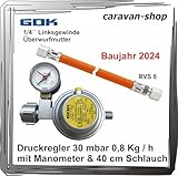 KLF x G 1/4 LH-KN 30 mbar 0,8 kg/h