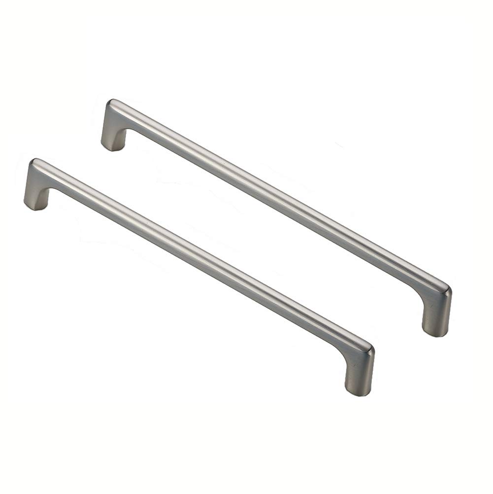 Dreneco 2 Pack Kitchen Cupboard Handles Cabinet Handles Drawer Pulls Cupboard Knobs Cabinet Hardware (320mm, Brushed Chrome)