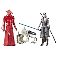 Star Wars Rey (Jedi Training) & Elite Praetorian Guard 2-Pack
