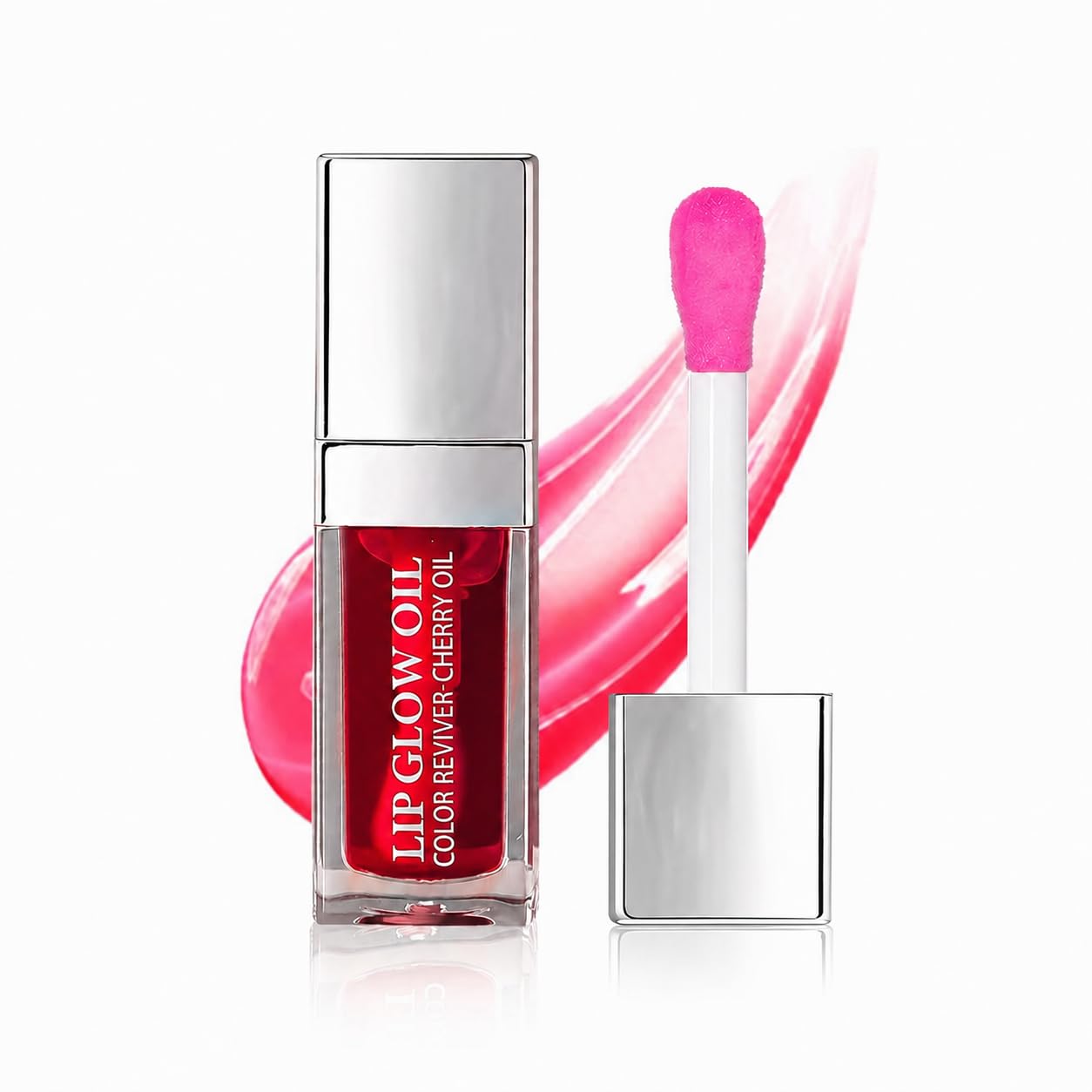 Amazon.com : GECOMO Hydrating Lip Glow Oil, Lip Oil Gloss