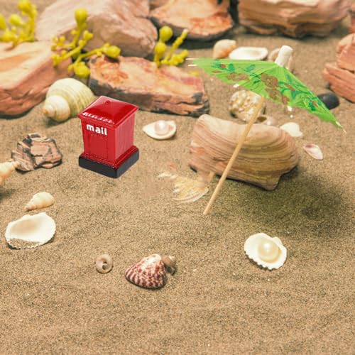 ifundom Caixa De Correio Para Casa De Bonecas 4 Peças Miniatura 1:12 Jornal Mini Caixa De Correio Br