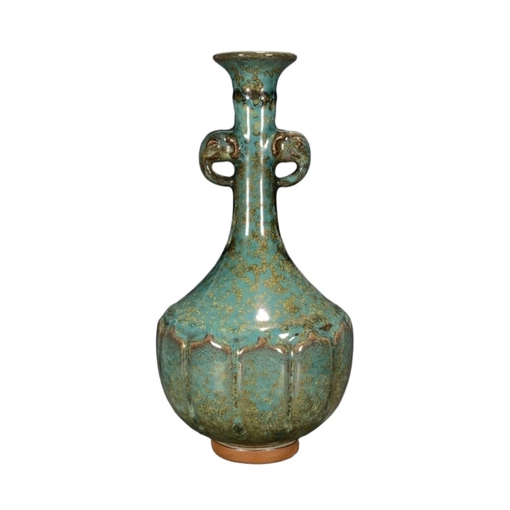 Vase à fleurs en porcelaine pour une ambiance rétro de chambre et salon