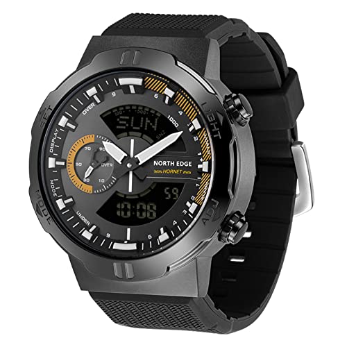 Classicbuy Montre à Main de Sport à LED - Montre résistante à l'eau Calendrier Mois Date Jour,Rétro-éclairage de Montre-Bracelet électronique avec Un Design Simple Cover