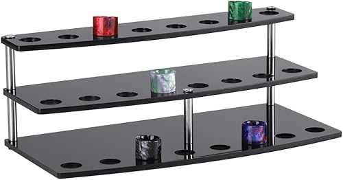 Miniatura 7 de Organizador de escritorio acrílico para 810 puntas de goteo de café (7.5 in x 3.9 in x 1.6 in) (estilo 810)