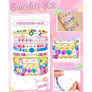 14 Pcs Preppy Friendship Bracelets Set Gifts for Teen Girls 12 14 16 18 13 15 Year Old Colorful Beaded Charm Boho Jewelry for Women Valentine's Day Christmas Birthday Gifts Idears 14 Pcs Preppy Friendship Bracelets Set Gifts for Teen Girls 12 14 16 18 13 15 Year Old Colorful Beaded Charm Boho Jewelry for Women Valentines Day Christmas Birthday Gifts Idears