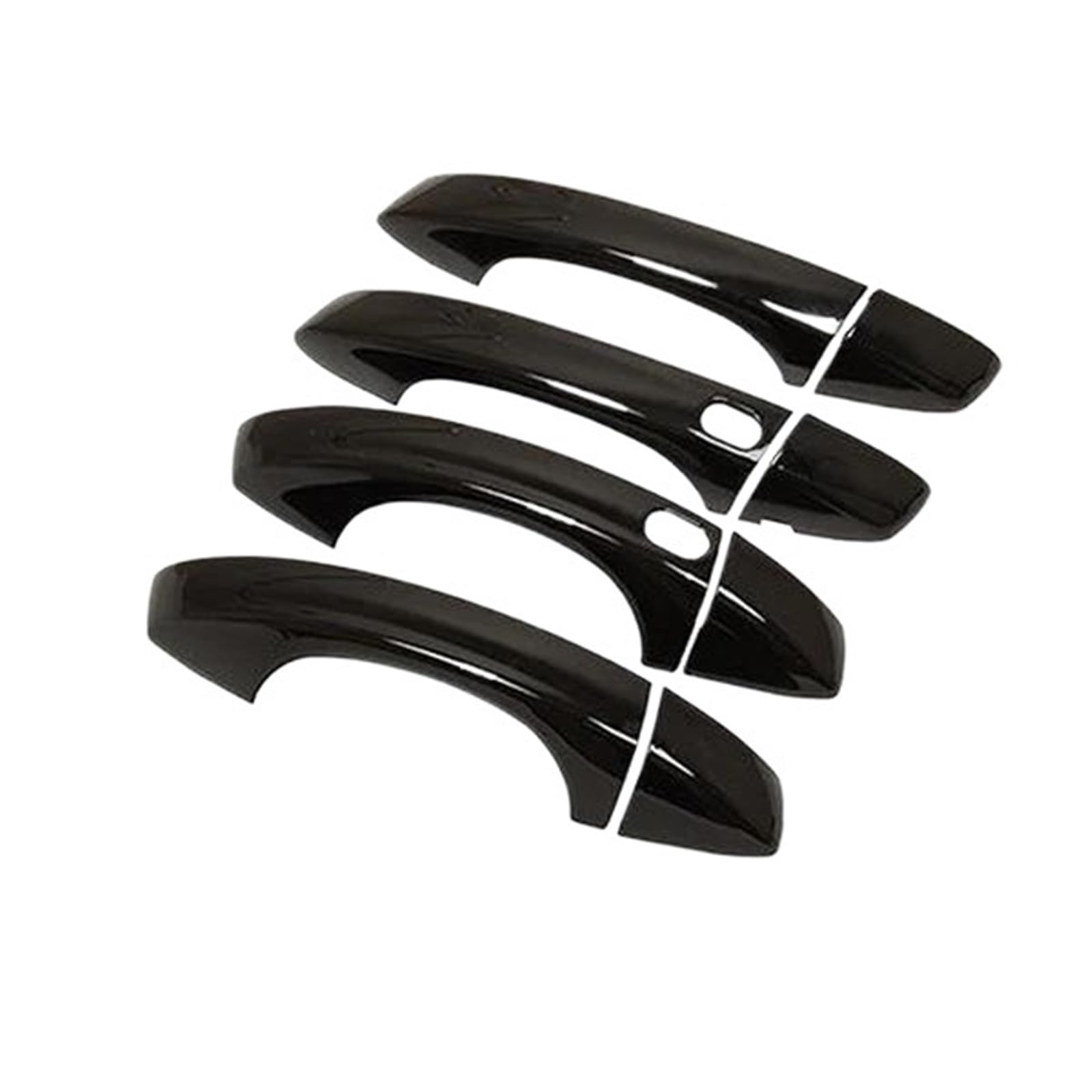 Zhqdrcy One Color Door Open Handles For Seat For Ibiza For Mk5 6F Kj1 Car Door Handle Cover Trim Stickers(4Handle 2 Buttons)