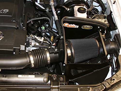 Airaid Cold Air Intake System: Increased Horsepower, Dry Synthetic Filter: Compatible With 2005-2019 Nissan/Suzuki (Frontier, Xterra, Pathfinder, Equator) Air-522-188 #TOP7