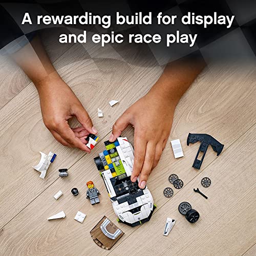 Lego Speed Champions Koenigsegg Jesko 76900 Racing Sports Car Toy With Driver Minifigure, Racer Model Set For Kids #TOP3