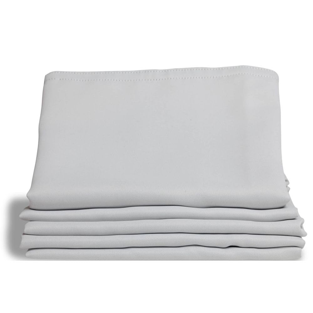 Moondream LumenControl™ Doublure Obscurcissante pour Rideaux | Protection Lumière+Soleil | Fabrication UE | Fixation par Bande Scratch | Blanc MC720 | 135L x 240H cm