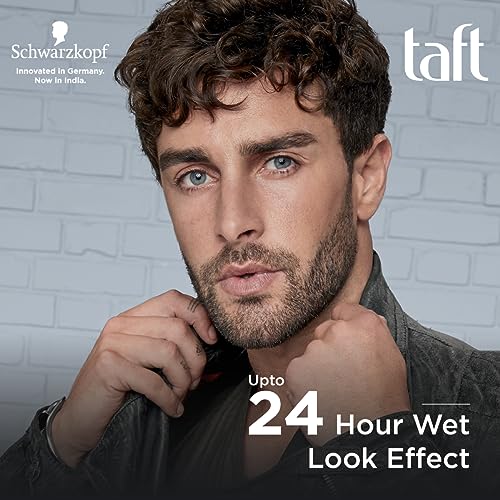 Image of Schwarzkopf Taft Wet Hair Gel, 24-hour wet look effect, Extra Hold 3 with no stickiness