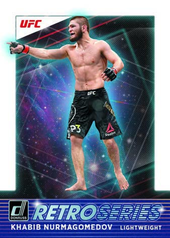 Two 2022 Panini Donruss UFC Sealed Hanger Pack Lot Debut Edition 60 Cards: 2 Packs of 30 Cards