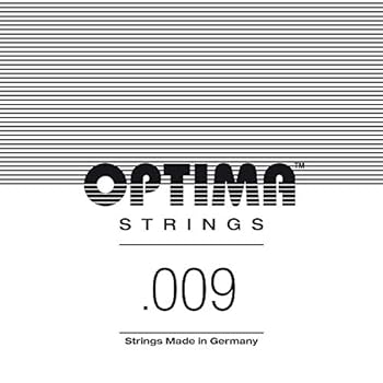 Optima E-Gitarre-Saiten Chrome Strings Round Wound E009 PS009