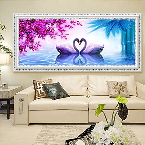 Kits Diamant Peinture Idée Cadeau Adulte Tableau Mosaïque à Faire Soi-Même 40x80