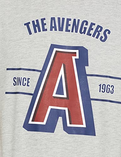 Image of Marvel Men Round Neck Short Sleeves Knitted T-Shirt