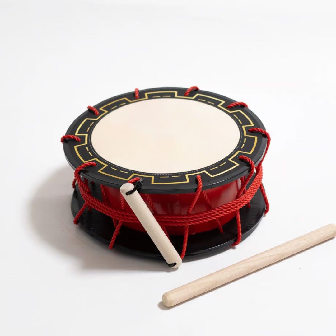 Amazon.co.jp: エイサーキッズ子ども用締め太鼓（バチ付き