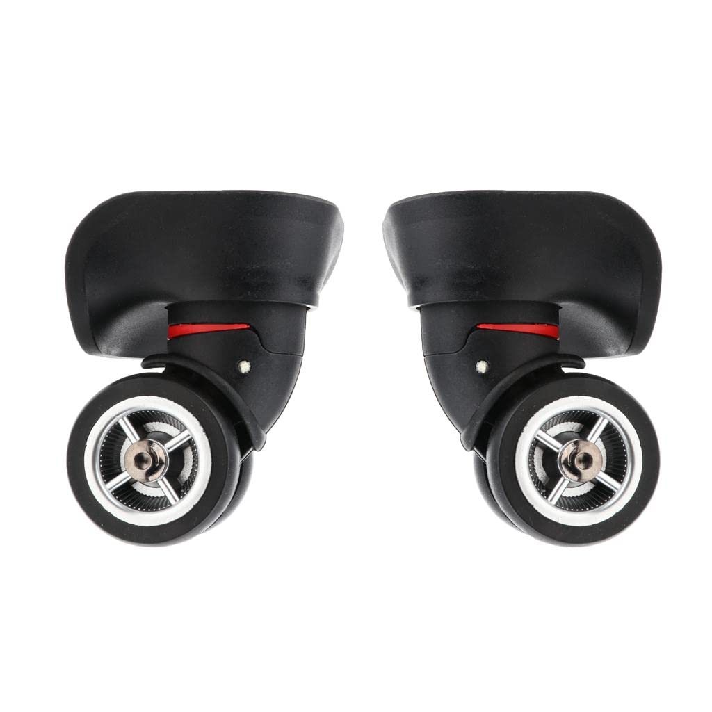 CALANDIS™ 2x1 Pair Swivel Suitcase Luggage Silent Casters Wheels for Travel Small Size | Luggage Accessories-image-26