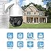 Hikvision Compatible 5MP Outdoor Security POE PTZ Camera， Pan/Tilt/4.7mm~84.6mm 18X Optical Zoom, 30X Digital Zoom，Smart IR Night Vision, Support Hikvison Protocol, H.265，IP66 Waterproof
