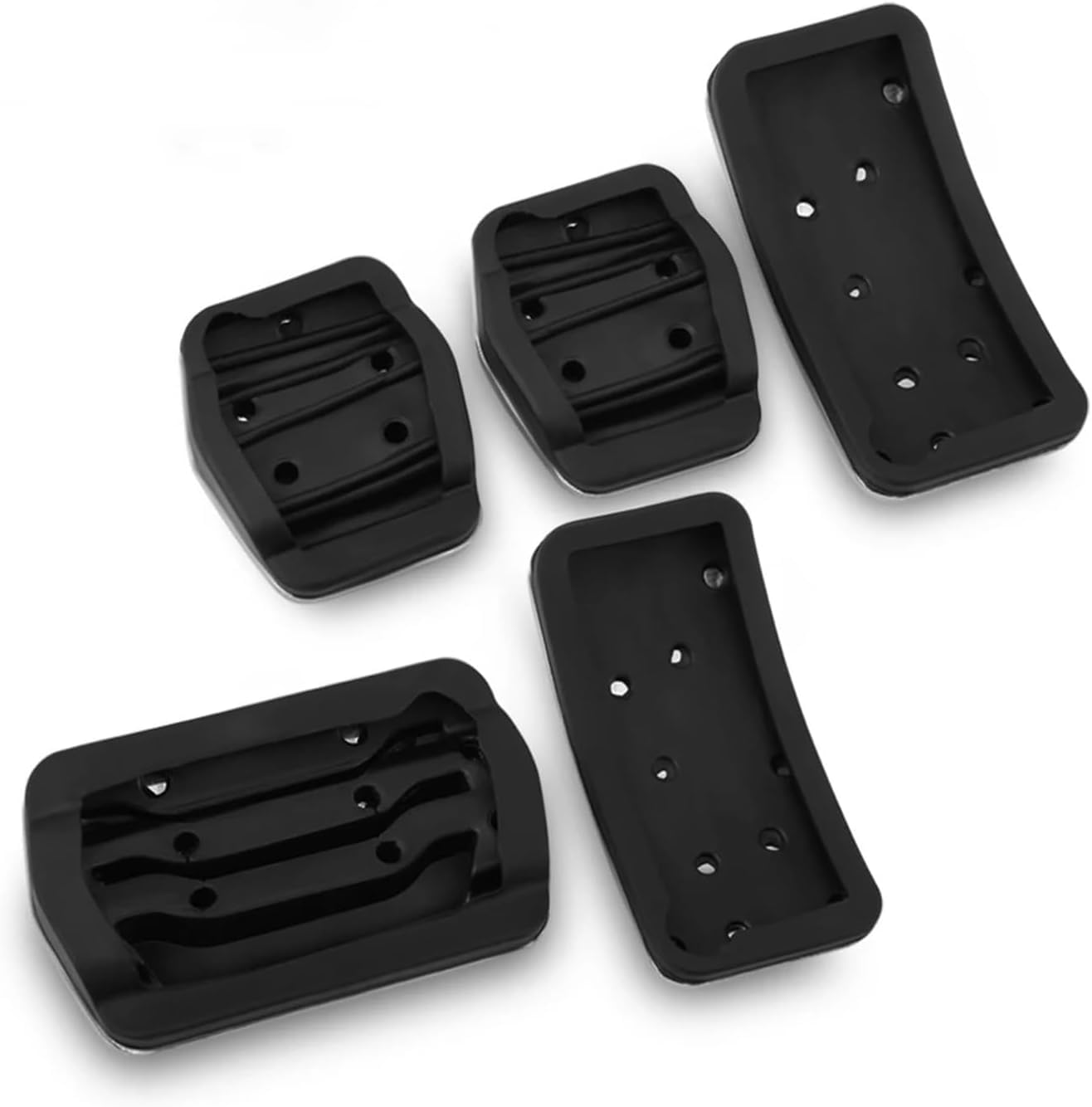 Auto Pedaal Covers Voor Mazda CX3 Voor CX-3 2016-2024 Auto Voetpedalen Gaspedaal Gas Rem Rvs Restfoot Pedaal Pad Auto Accessicess Auto Pedaalhoes( Color:3 pcs1
