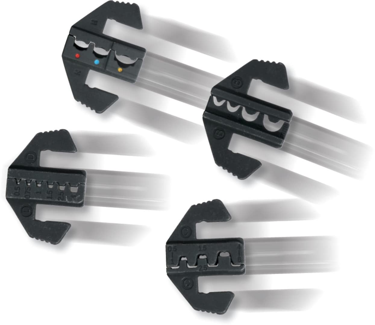 KS Tools 115.1400 - Pack de 8 piezas con engarzadores surtidos