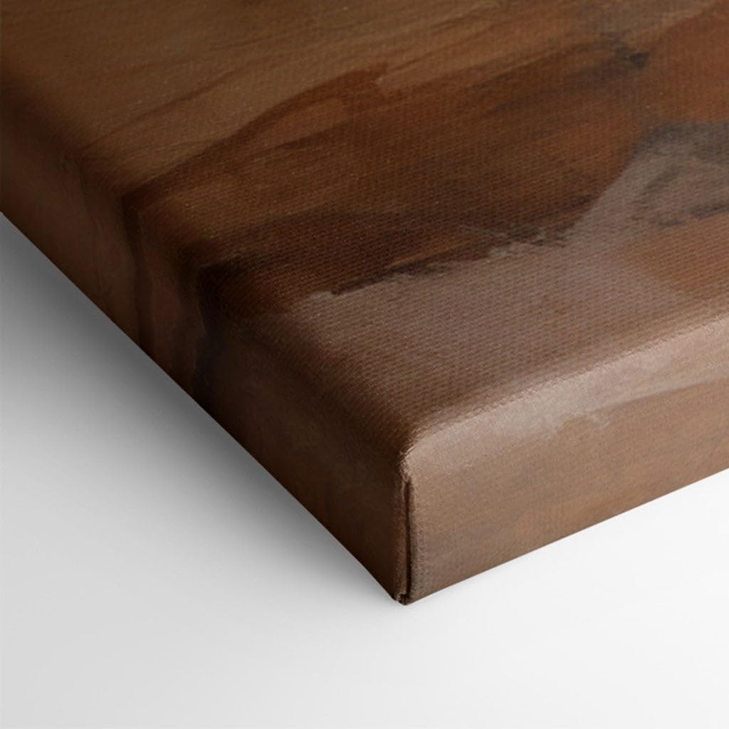 Canvas for Living room. Endless Horizons The Abstract Journey Through Desert Stillness, 27 x 18 inch Canvas Wall Art - Contemporary Masterpieces - Modern Home Decor - 69x46 cm (27x18 inch)