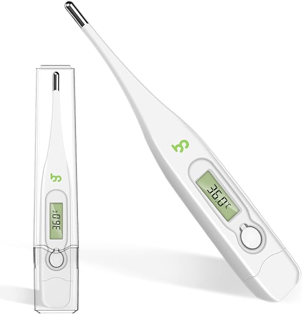 Femometer Digital Oral Thermometer, Body Temperature Thermometers, Accurate Medical Thermometer Kids Adults