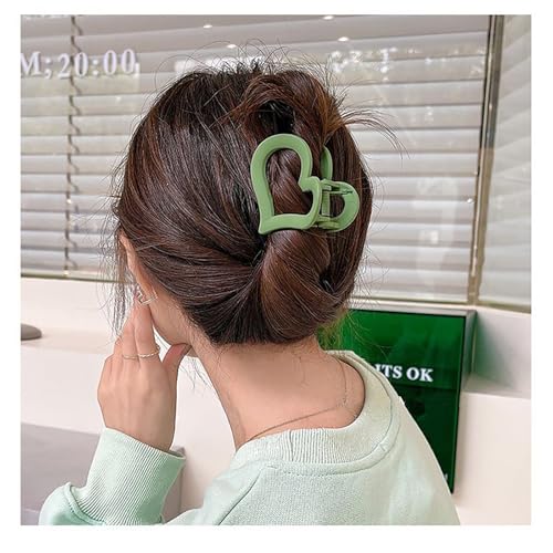 Pinzas para cabello en forma de corazón 3 piezas miniatura 4