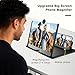 12INCH Black Mobile Phone Magnifier Screen,2026 New 3D HD Magnifier Projector Screen Enlarger for Movies,Videos,Gaming and Travel,Foldable Phone Stand with Screen Amplifier,Supports All Smartphones