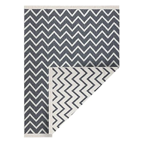 Tapis Twin Zigzag écologique double face pour sol froid