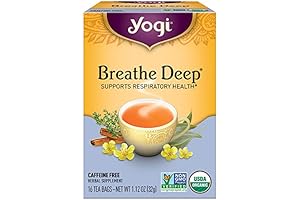 Yogi Tea, Breathe Deep Blend, Enhanced Sleep, Promotes Relaxation, 16 Tea Bags