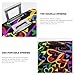 JBYJBX Gay Pride Rainbow Print Suitcase Cover Luggage Protector Washable Elastic Fashionable Travel Gear Cover