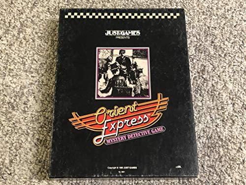 Orient Express Mystery Detective Game