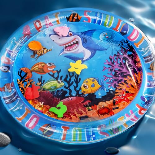 Tapete de brincar aquático para gatos, tapete sensorial de água para animais de estimação | Brinqued