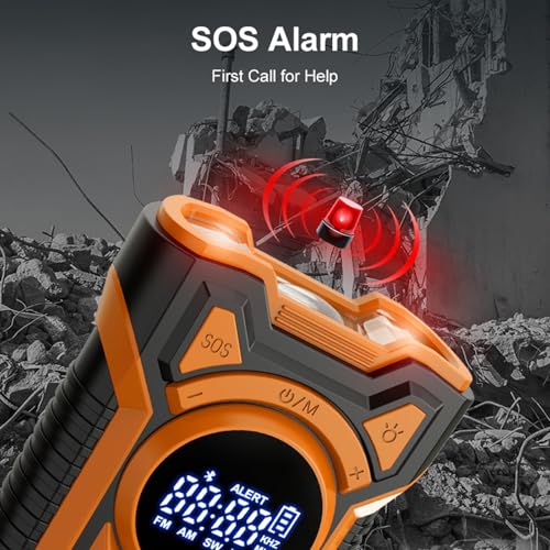 Radio de secours manivelle pour rester connecté en panne de courant - 6