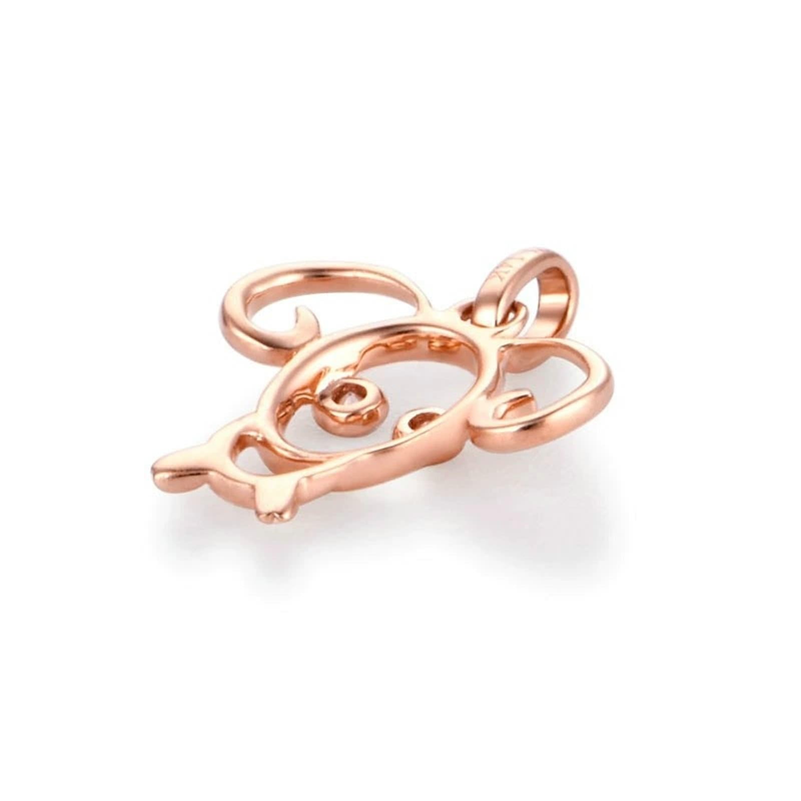 9K/18K Gold Halskette für Damen, Moissanit/Diamant Widder Edelstein Anhänger Schmuck Kettenlänge 18 Zoll