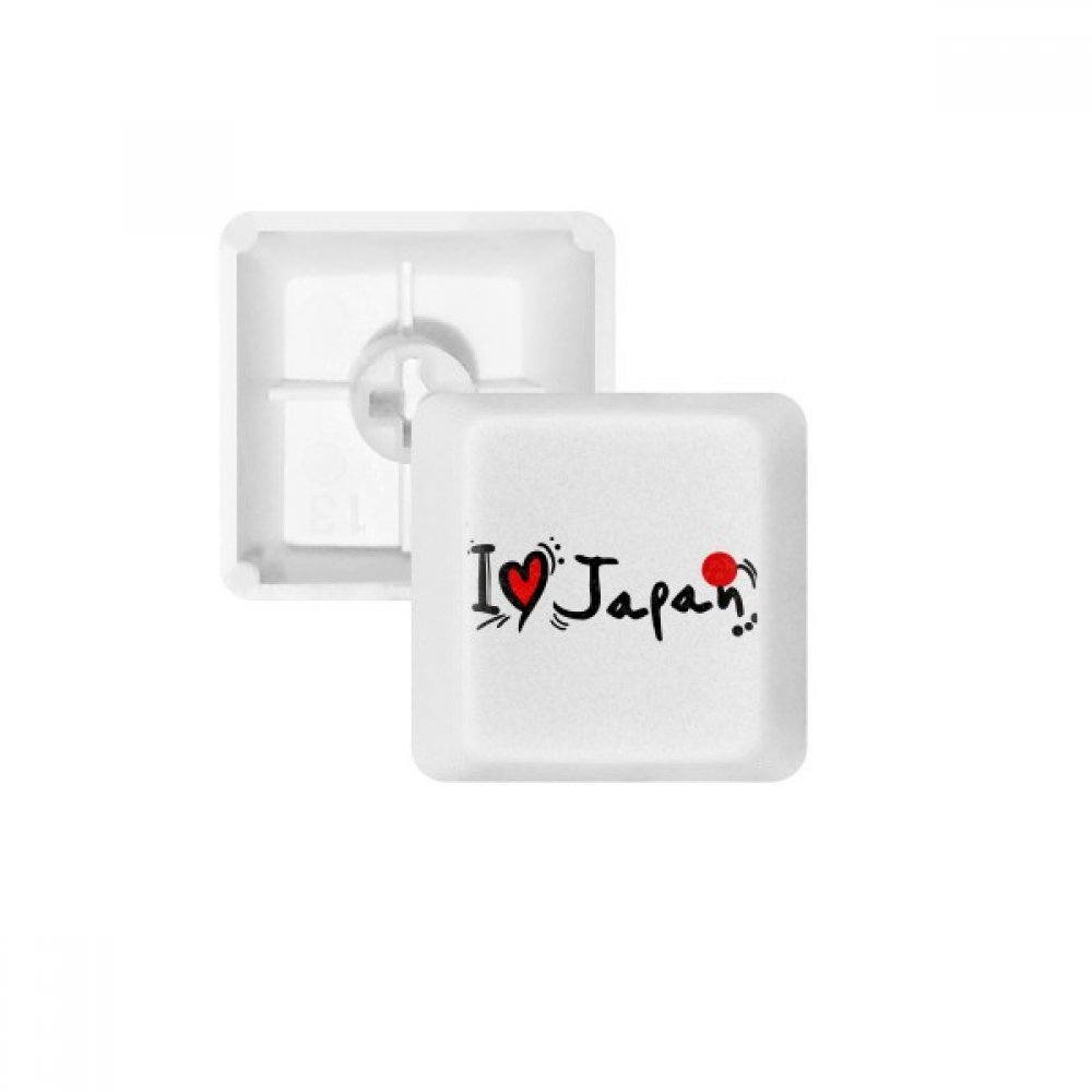 Touche PBT motif drapeau Japon pour clavier mécanique d'exception