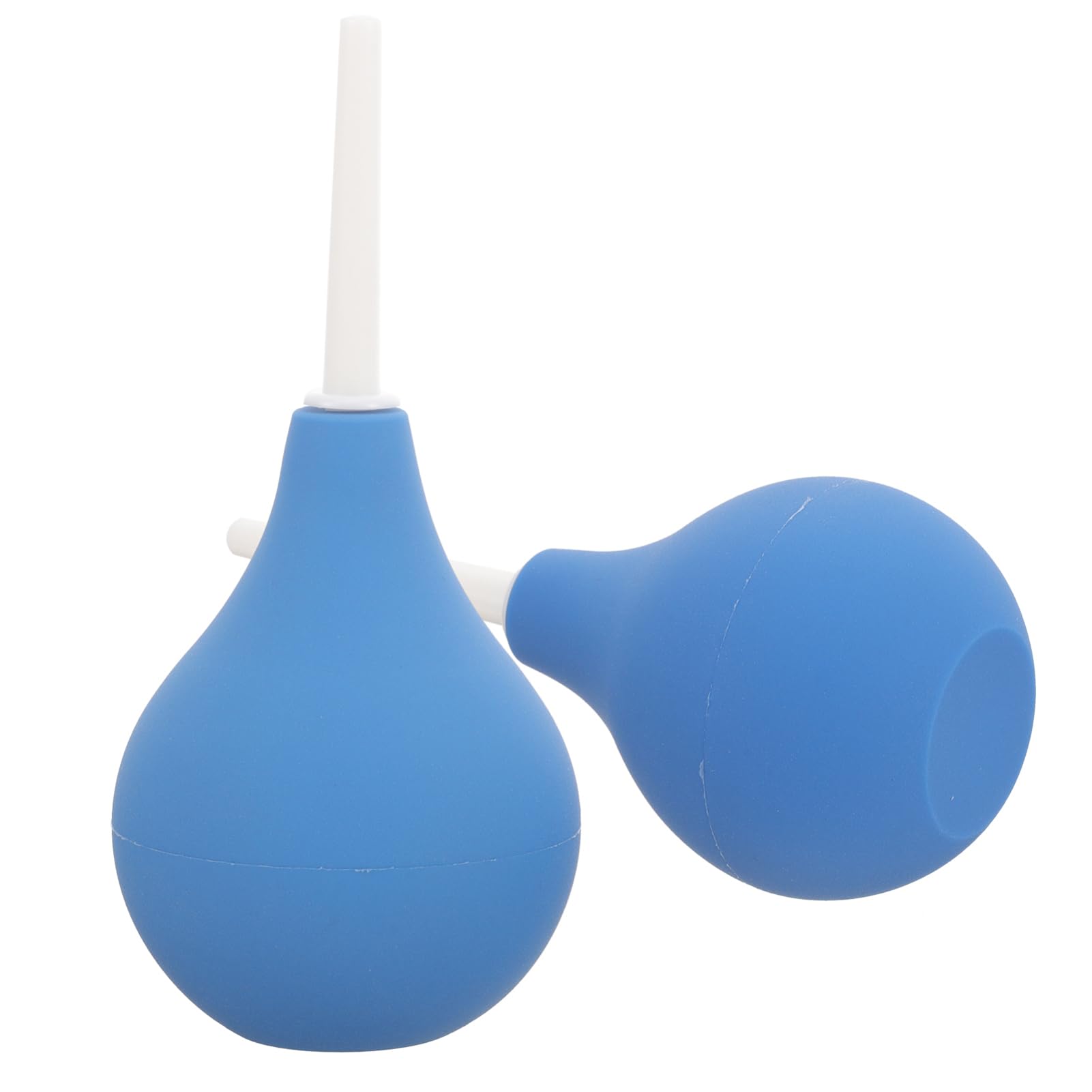 5 Series Limpiador De Oídos Bulbo Del Oído Ear Cleaner Tool Para El Cuidado De Los Oídos Perilla Para Apretar La Oreja Gel De Sílice Azul 2 Piezas X 5
