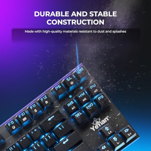 Teclado Mecánico YAT1804-EN USB Cable Trenzado miniatura 7