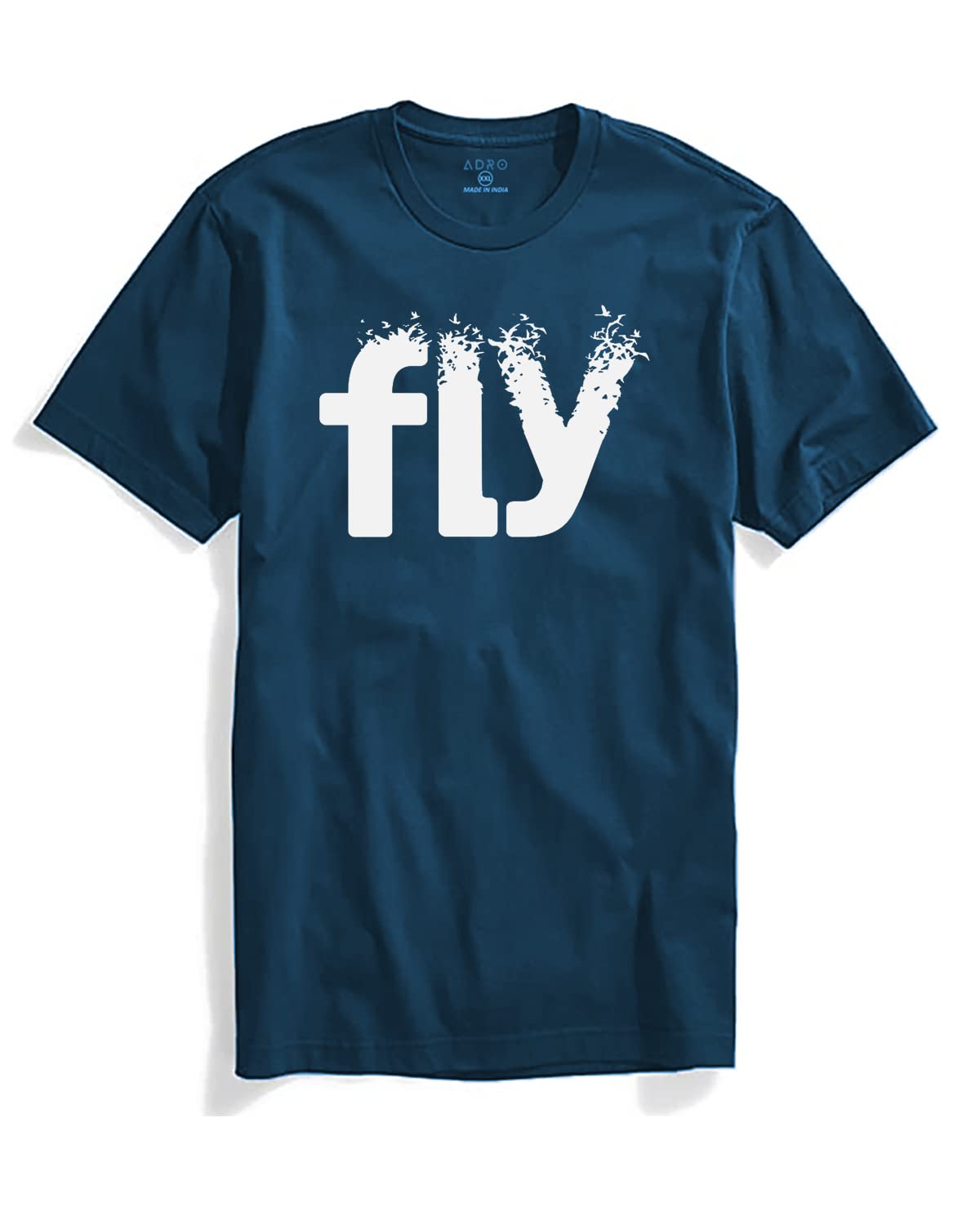 ADROMen's Cotton Regular Fit T-Shirt