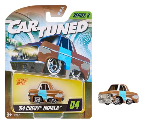 CarTuned Mainline Series 8-1964 Chevy Impala Lowrider miniatura 1