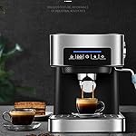 QJRGUY Maker Small Coffee for Home Use Semi-Automatic Pulling Steam Type Milk Frother Espresso Machine Stainless Steel Interesting - Image 6