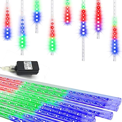 Weepong WEP-FRLM Meteor Shower Lights Ul Certified 192 Led Falling Rain Lights thumb #5