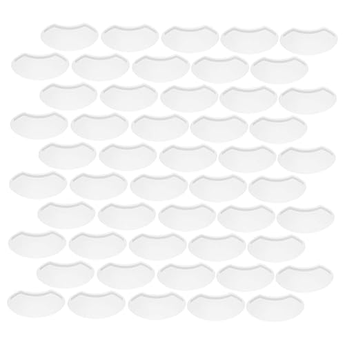 100Pcs Eye Shields Transparent Haircut Masks for Comfortable Hairdressing Experience Protection From Hair Suitable for Shower Use and Baffle