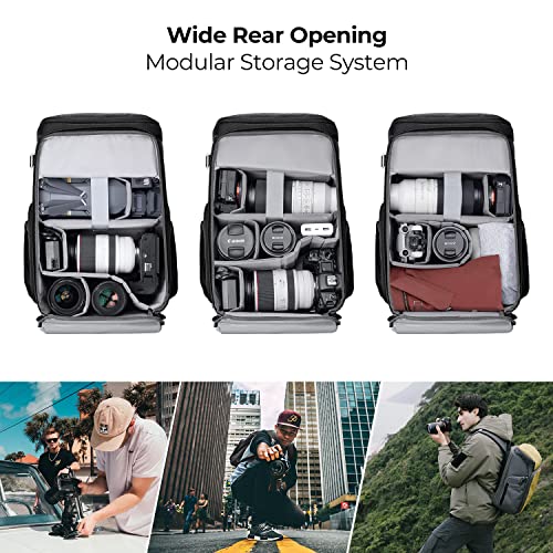 Mochila cámara impermeable de gran capacidad para proteger tu cámara reflex digital 3