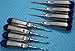 German 8 PCS Straight Dental Surgery EXTRACTING Extraction LUXATING Elevator Blue