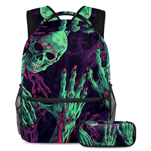 Sac à dos et trousse Halloween pour l'école et les sorties de vos enfants