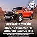 HAWK BROTHER 4Pcs Front Rear Stabilizer Sway Bar End Links, Replacement For 2006-2010 Hummer H3 H3T (K750185 K750243)